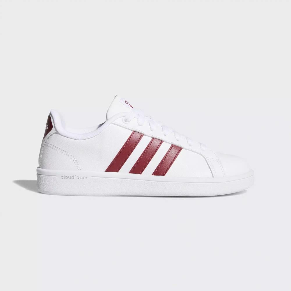 Adidas Cloudfoam Advantage Tenis Blancos Para Mujer (MX-21350)